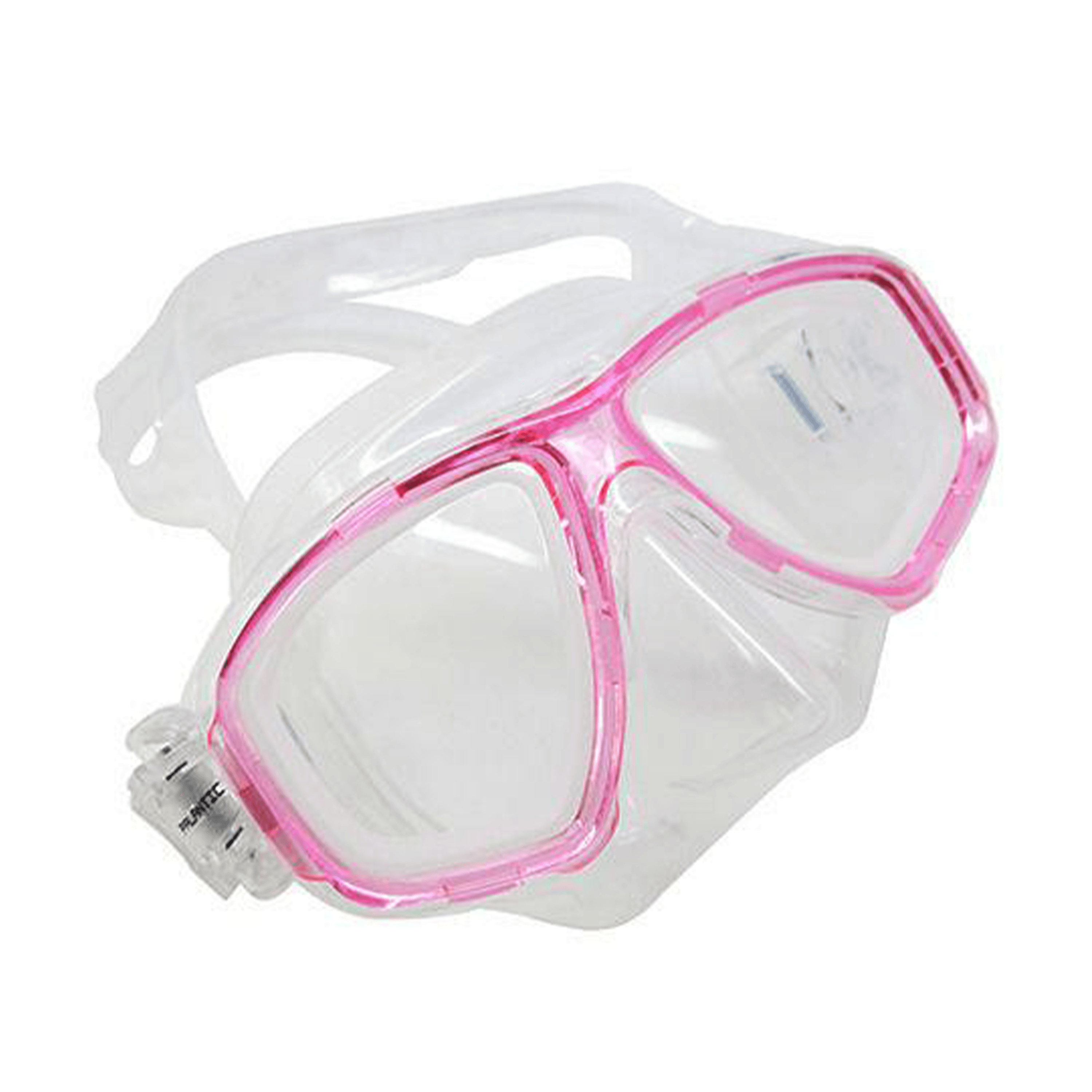 Palantic M36 Translucent Pink RX Farsighted Full Lenses Dive/Snorkeling Mask - Scuba Choice