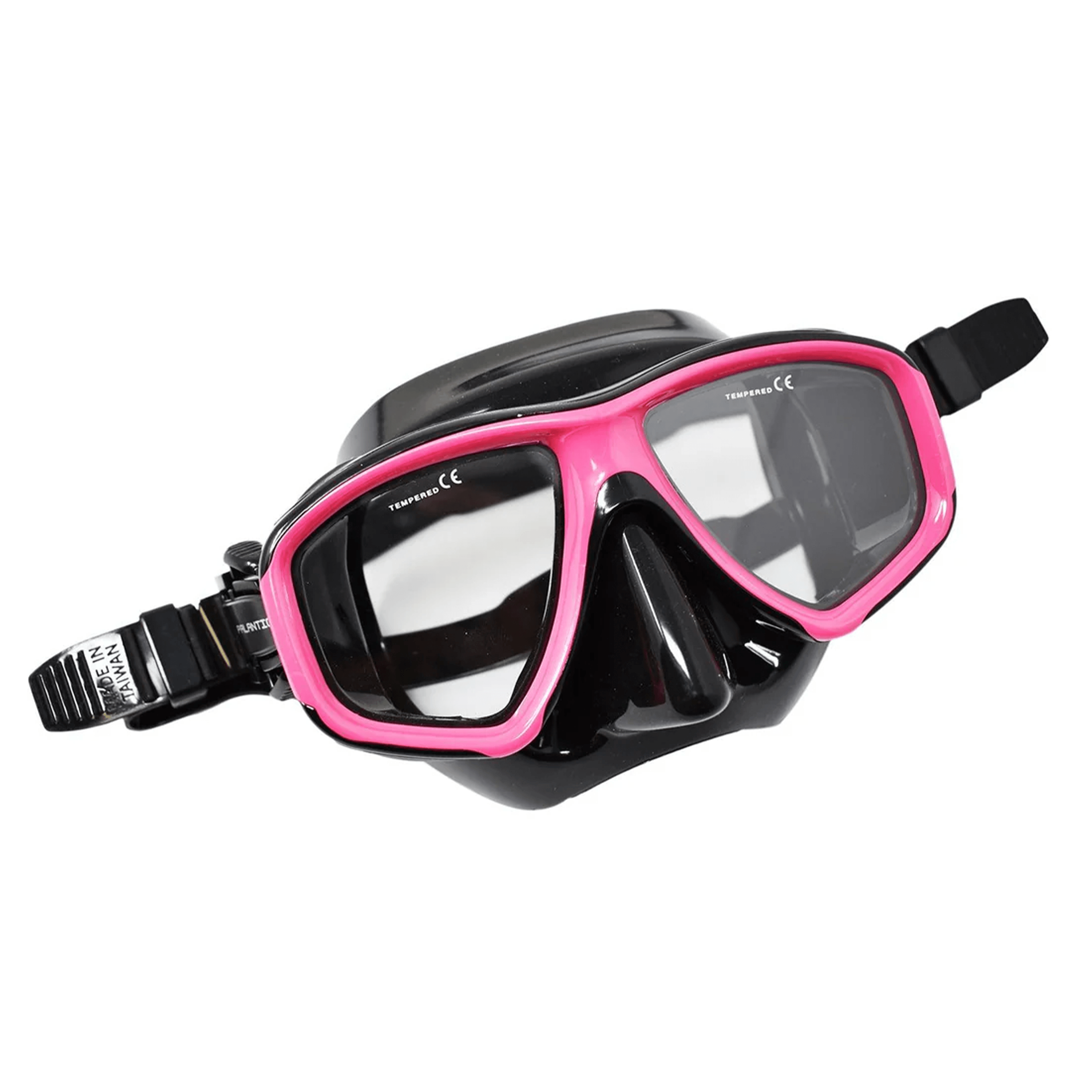 Palantic M36 Black/Hot Pink RX Nearsighted Lenses Dive/Snorkeling Mask - Scuba Choice