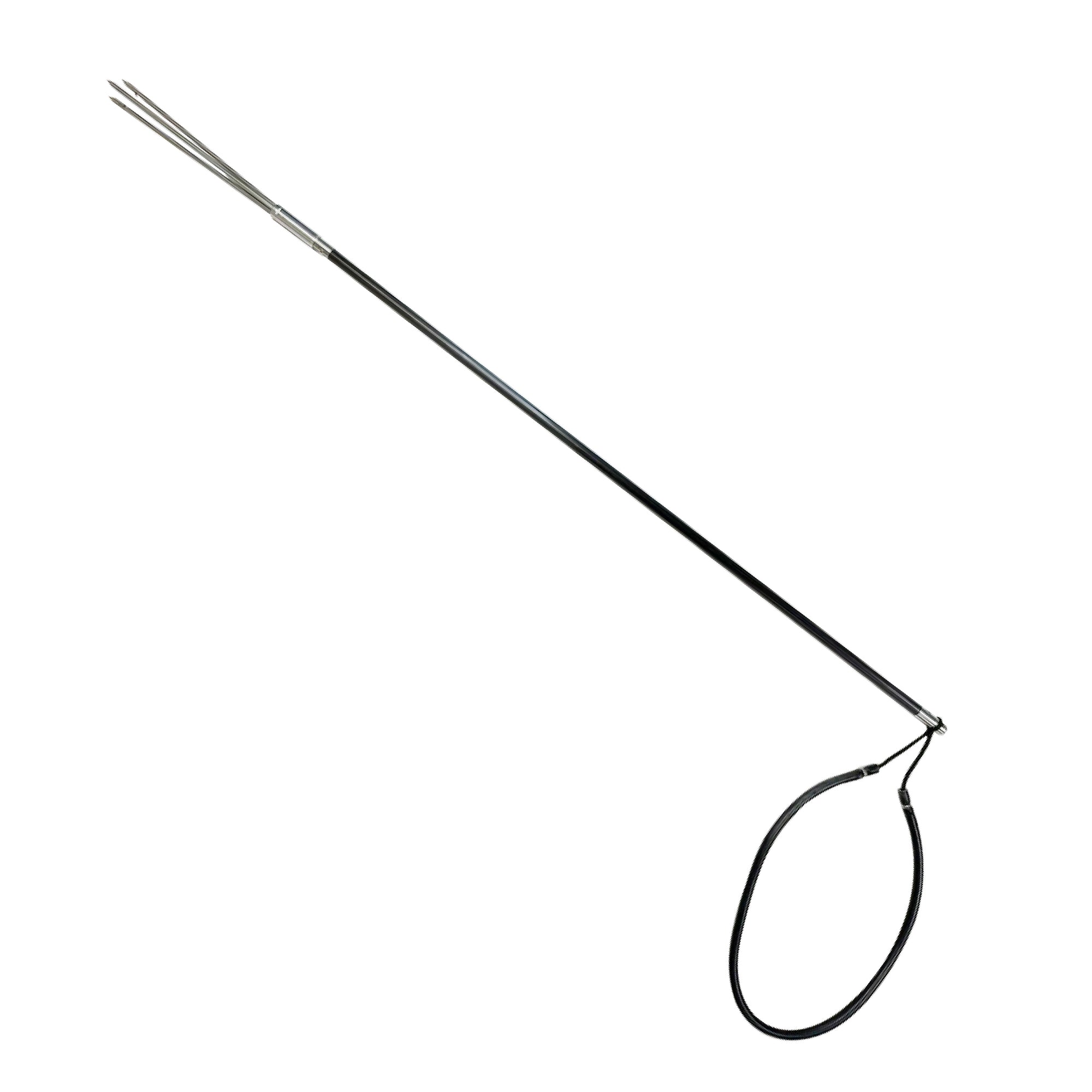 Palantic 5ft Carbon Fiber Pole Spear w/ Fixed 3-Prong Barbed Tip