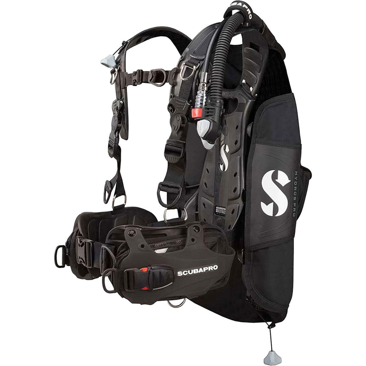 Scubapro Hydros Pro Men's BCD w/ Balanced Inflator Large BLACK