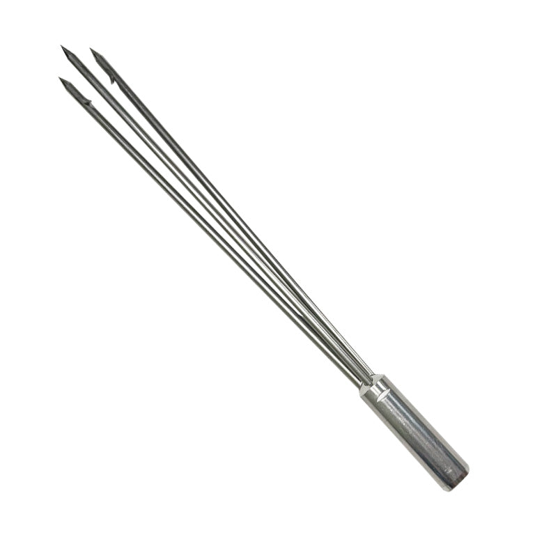 Spearfishing 12" Stainless Steel Pole Spear Tip 3 Prong Head Paralyzer