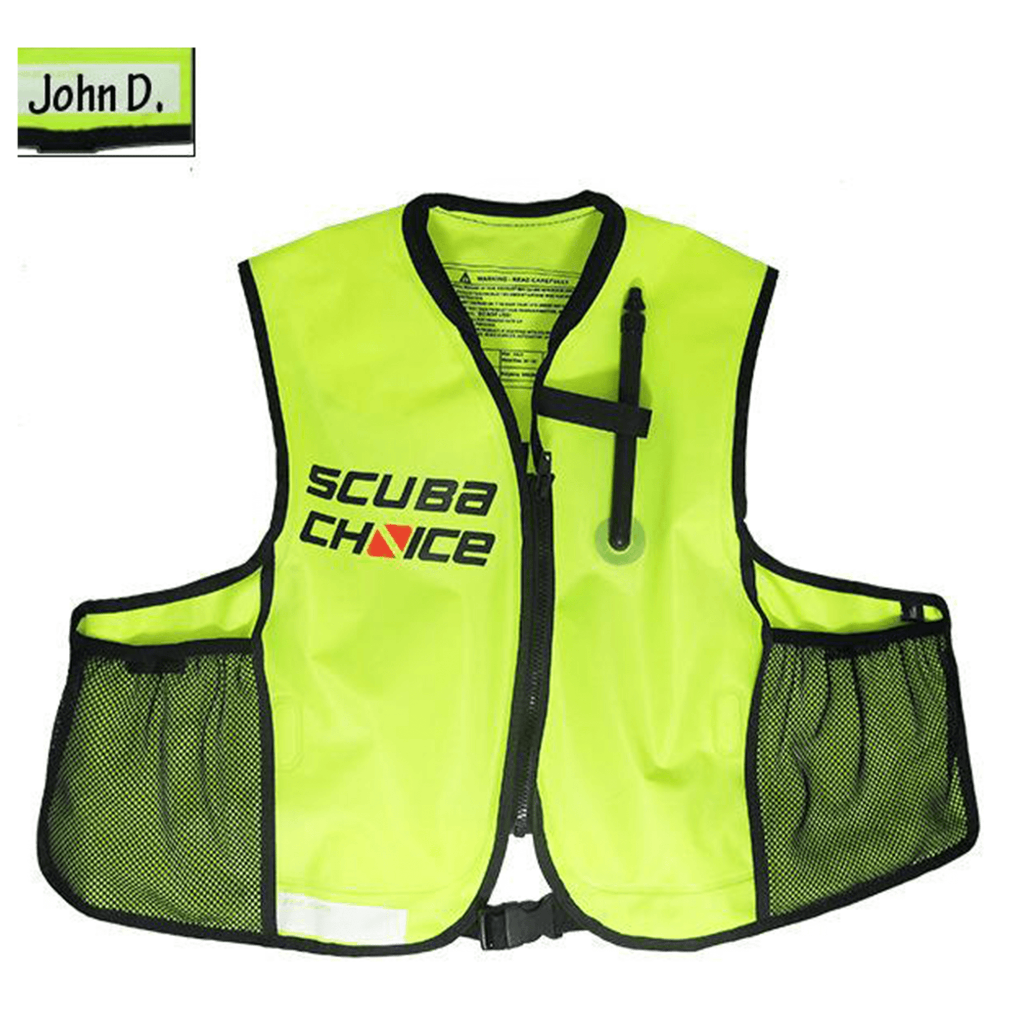 Scuba Choice Snorkeling Oral Inflatable Snorkel Jacket Vest with Pockets - Scuba Choice