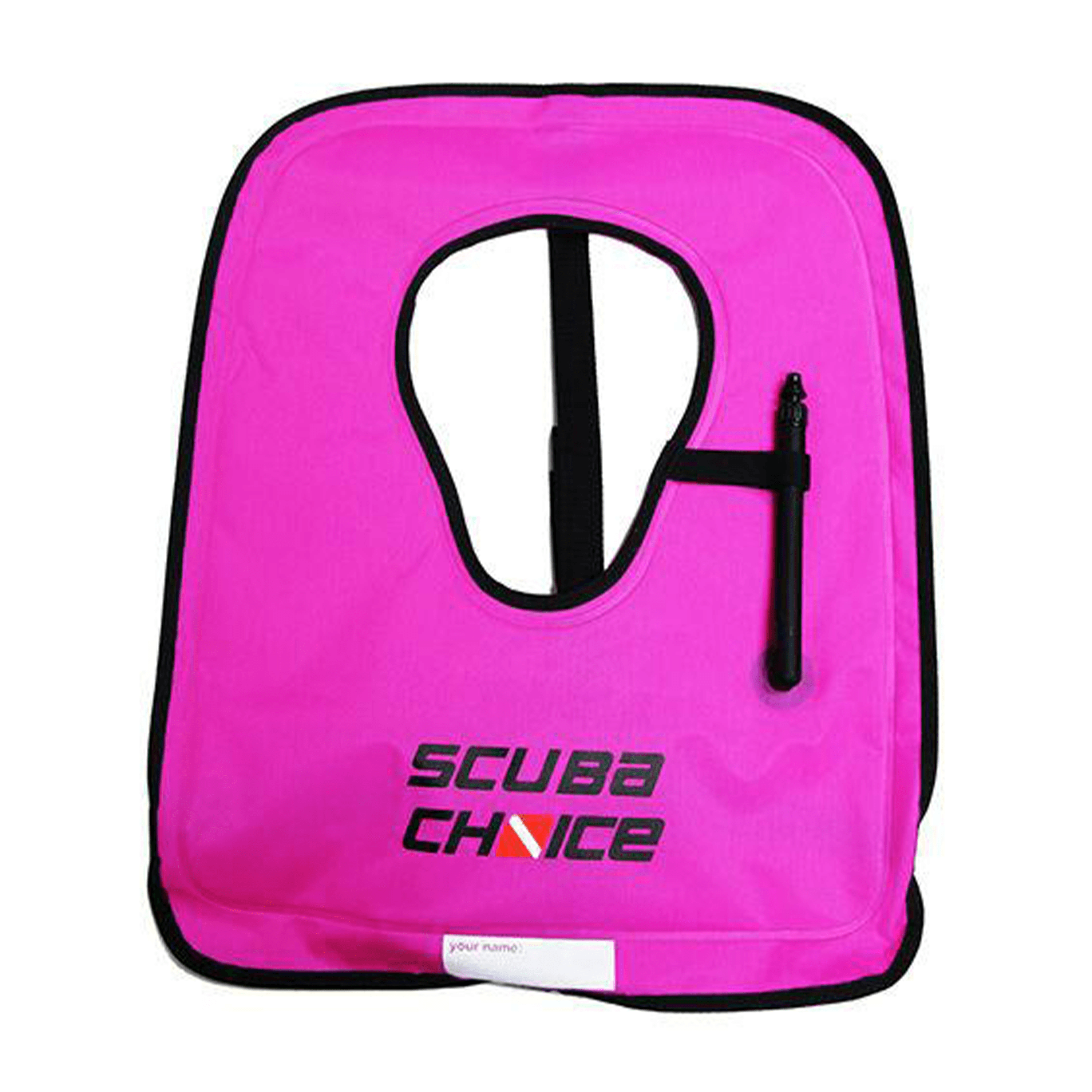 Scuba Choice Diving Snorkeling Adult Purple Snorkel Vest w/ Name Box, Size XL - Scuba Choice