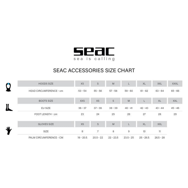Seac Standard Hood 3mm
