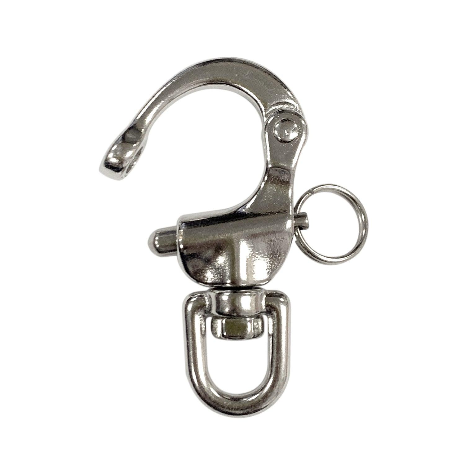 Scuba Choice Marine Grade Stainless Steel Swivel Shackle w/ Eye, 66mm - Scuba Choice