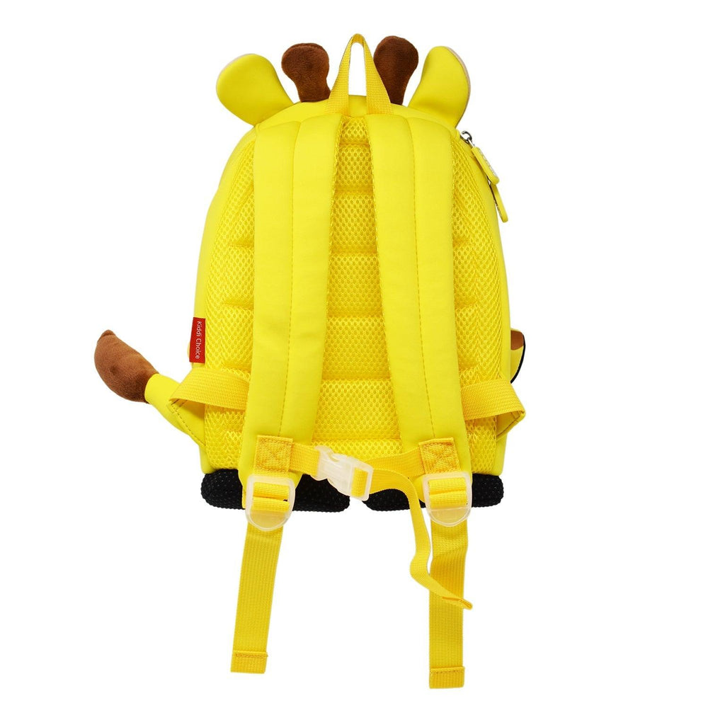 Kiddi Choice Nohoo Neoprene Yellow Giraffe Backpack - Scuba Choice