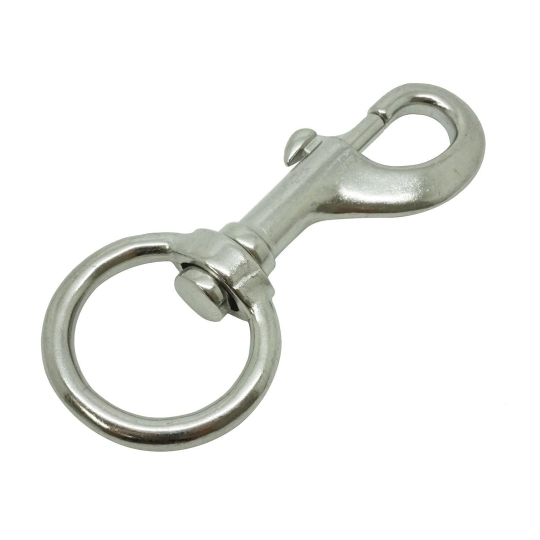 Boat Marine Clip 11.8cm Stainless Steel Swivel Bolt Snap 10mm Opening - Scuba Choice