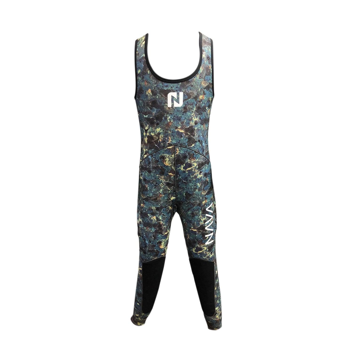 NAVA Azores 3.5mm Green Camo Wetsuit - Scuba Choice