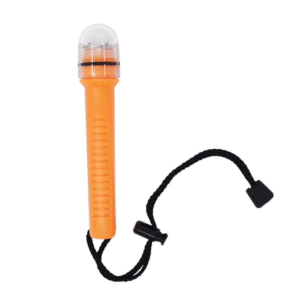 Scuba Choice Diving Safety Waterproof LED Strobe Light w/ Lanyard, Orange - Scuba Choice