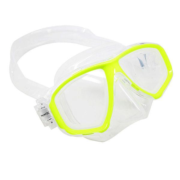 Palantic M36 Neon Yellow RX Nearsighted Lenses Dive/Snorkeling Mask - Scuba Choice