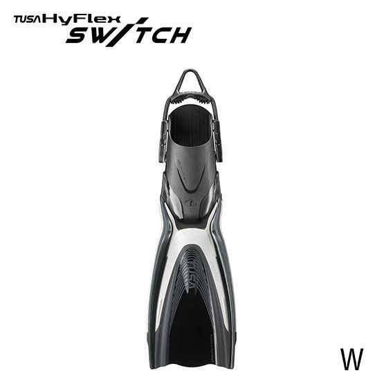 Tusa Hyflex Switch - Medium White - Scuba Choice