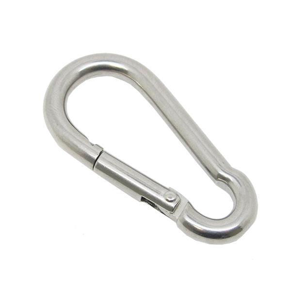 Scuba Boat Marine Clip Stainless Steel Safety Spring Hook Carabiner, 2-3/8" - Scuba Choice