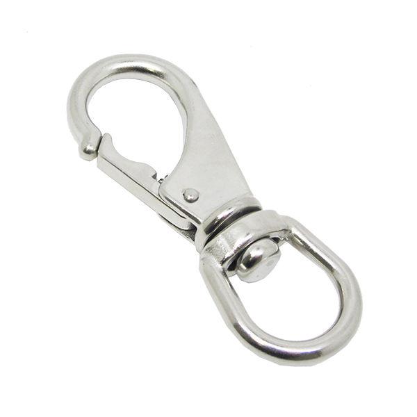 Scuba Choice Stainless Steel Swivel Eye Snap Hook Marine Clip, 3-7/8 x 1.5-Inch - Scuba Choice