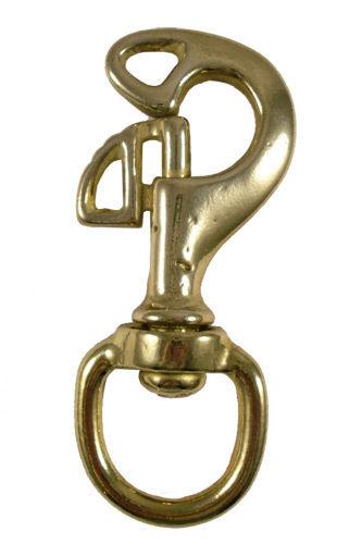 Scuba Diving 3-1/4" Butterfly Swivel Brass Bolt Snap - Scuba Choice