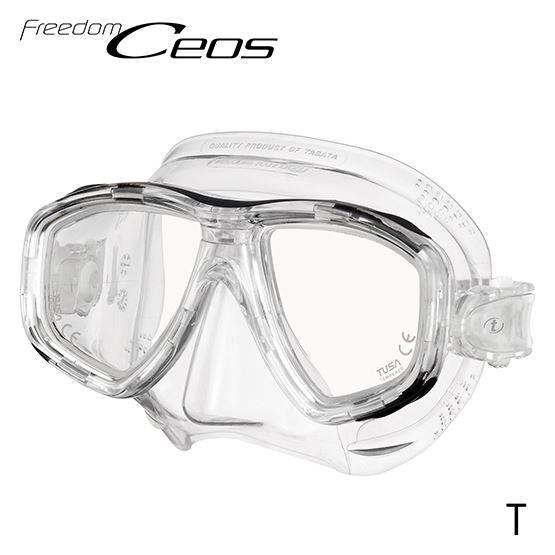 Tusa Ceos Mask - Translucent - Scuba Choice