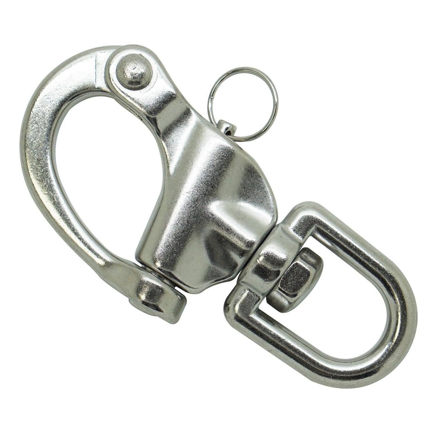 Scuba Choice 12cm SS Swivel Snap Shackles Quick Release Bail Rigging - Scuba Choice