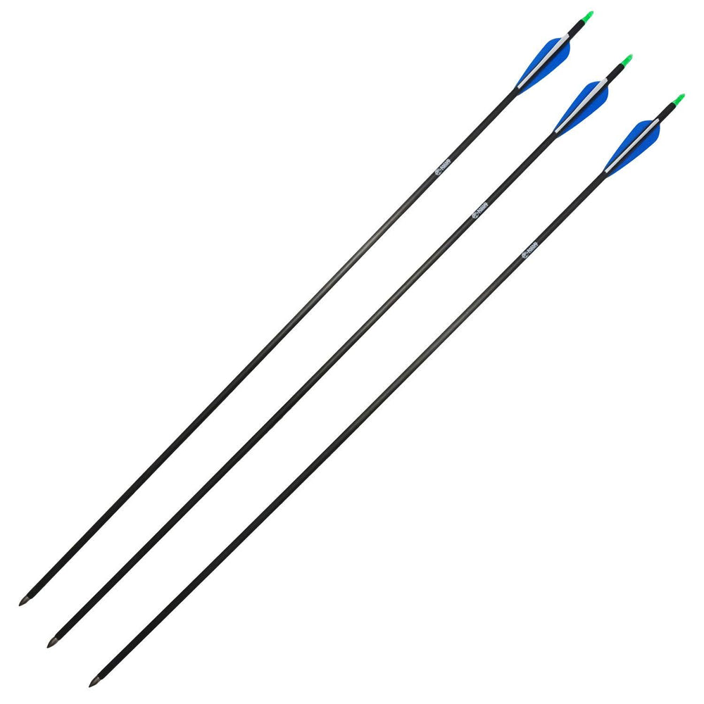 Safari Choice Archery 33" Carbon Hunting Arrows, 3pc pack - Scuba Choice