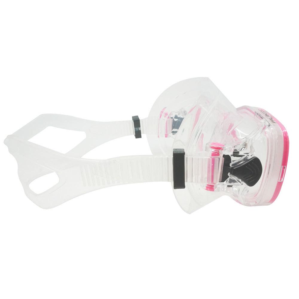 Palantic Pink Jr. Diving/Snorkeling Prescription Dive Mask with RX Lenses - Scuba Choice