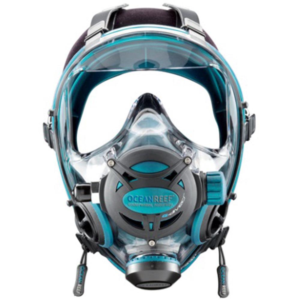Ocean Reef Neptune Space G Full Face Mask Emerald - Scuba Choice