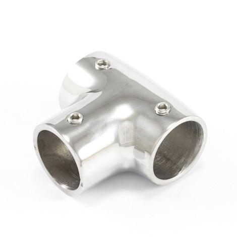 Scuba Choice Marine Slip Tee 90 Degree Stainless Steel Type 316 1" OD Tubing - Scuba Choice