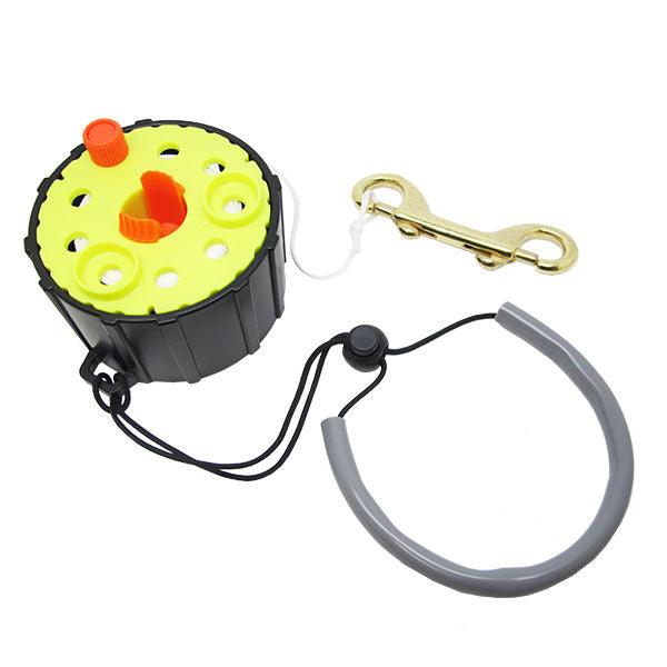 Scuba Dive 100FT Finger Reel Spool w/ Spin/Lock Latch, and Lanyard - Scuba Choice