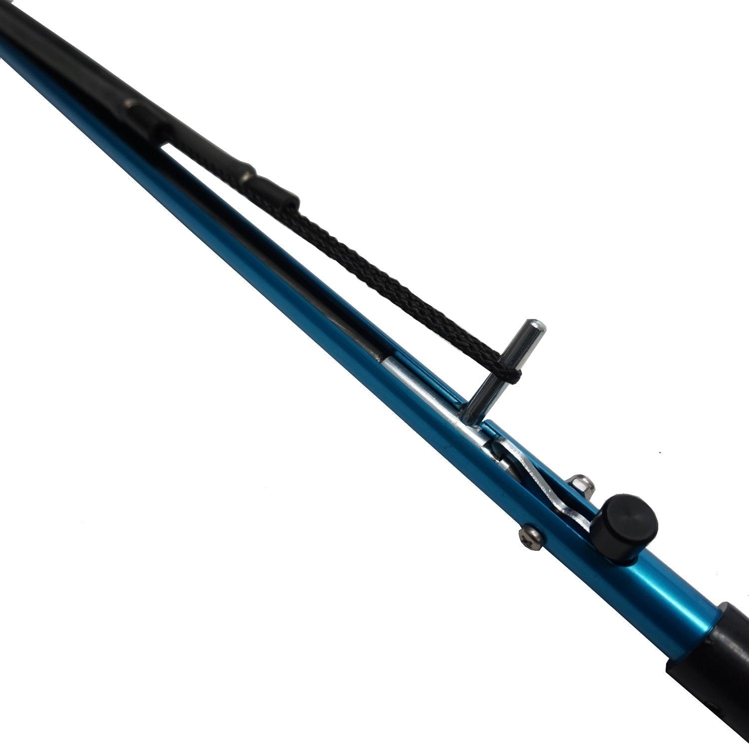 Palantic Spearfishing 104cm Blue Aluminum Safety Speargun Harpoon with Gloves - Scuba Choice