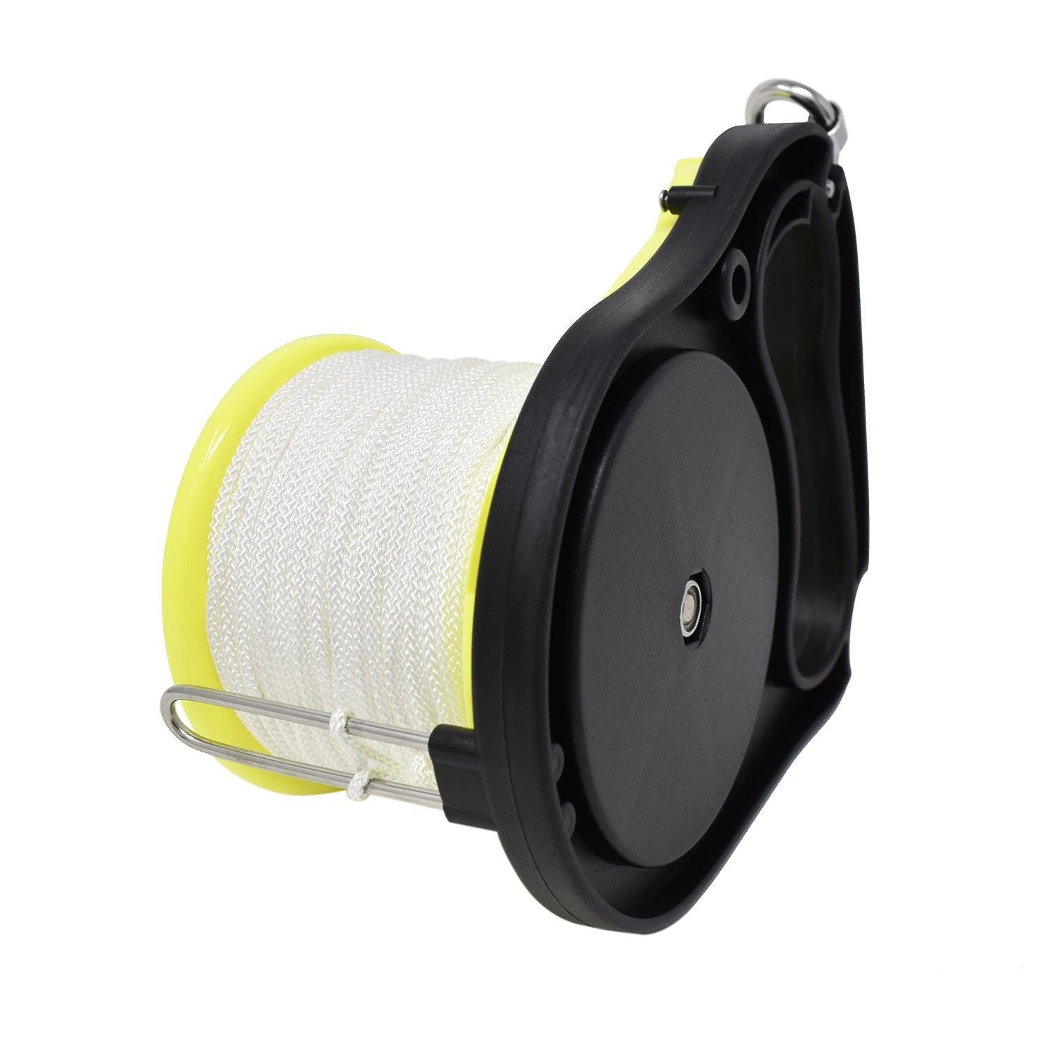 Scuba Choice 270ft Plastic Wreck Reel, Yellow - Scuba Choice