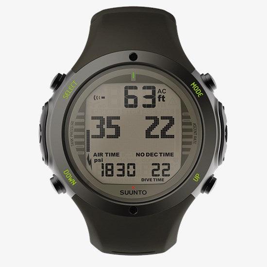 Suunto D6i Novo Wrist Computer With USB Cable, Stealth - Scuba Choice