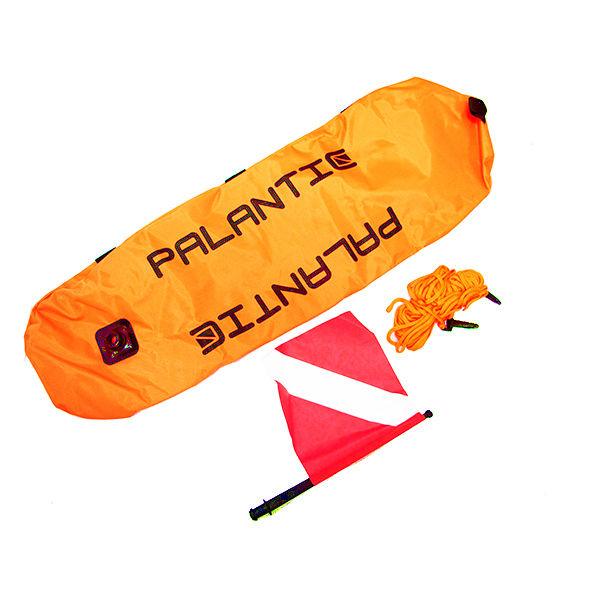 Palantic Scuba Diving Spearfishing Nylon Torpedo Float with Dive Flag - Scuba Choice