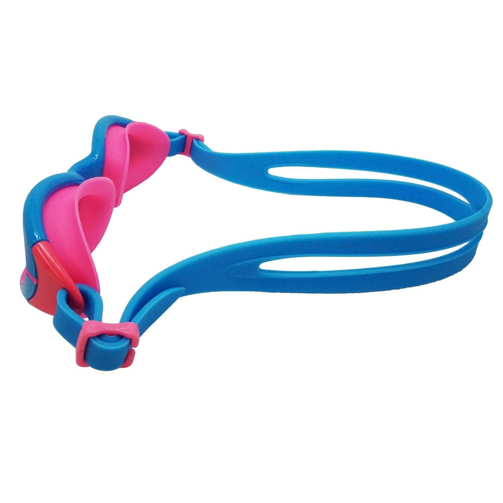 Palantic Jr. Silicone Swim Goggles, Blue/Pink - Scuba Choice