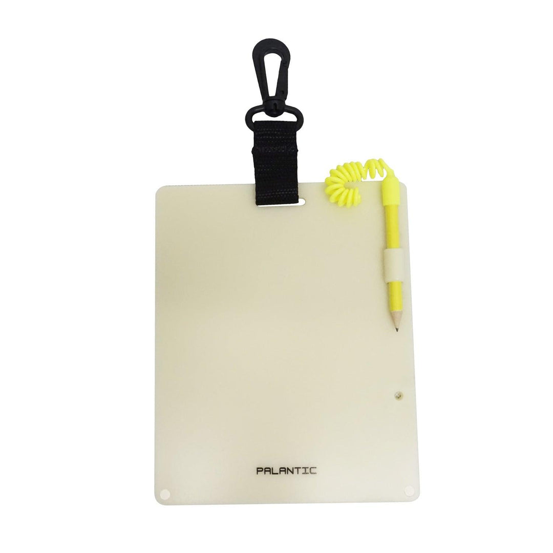 Palantic Scuba Diving 7.25" x 6" Writing Dive Slate with Pencil Glow In the Dark - Scuba Choice