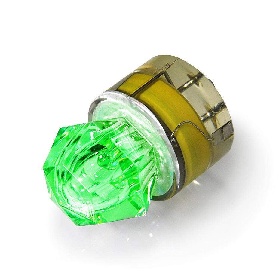 Scuba Choice Diamond Shape Water Activated Mini Safety LED Flash light, Green - Scuba Choice