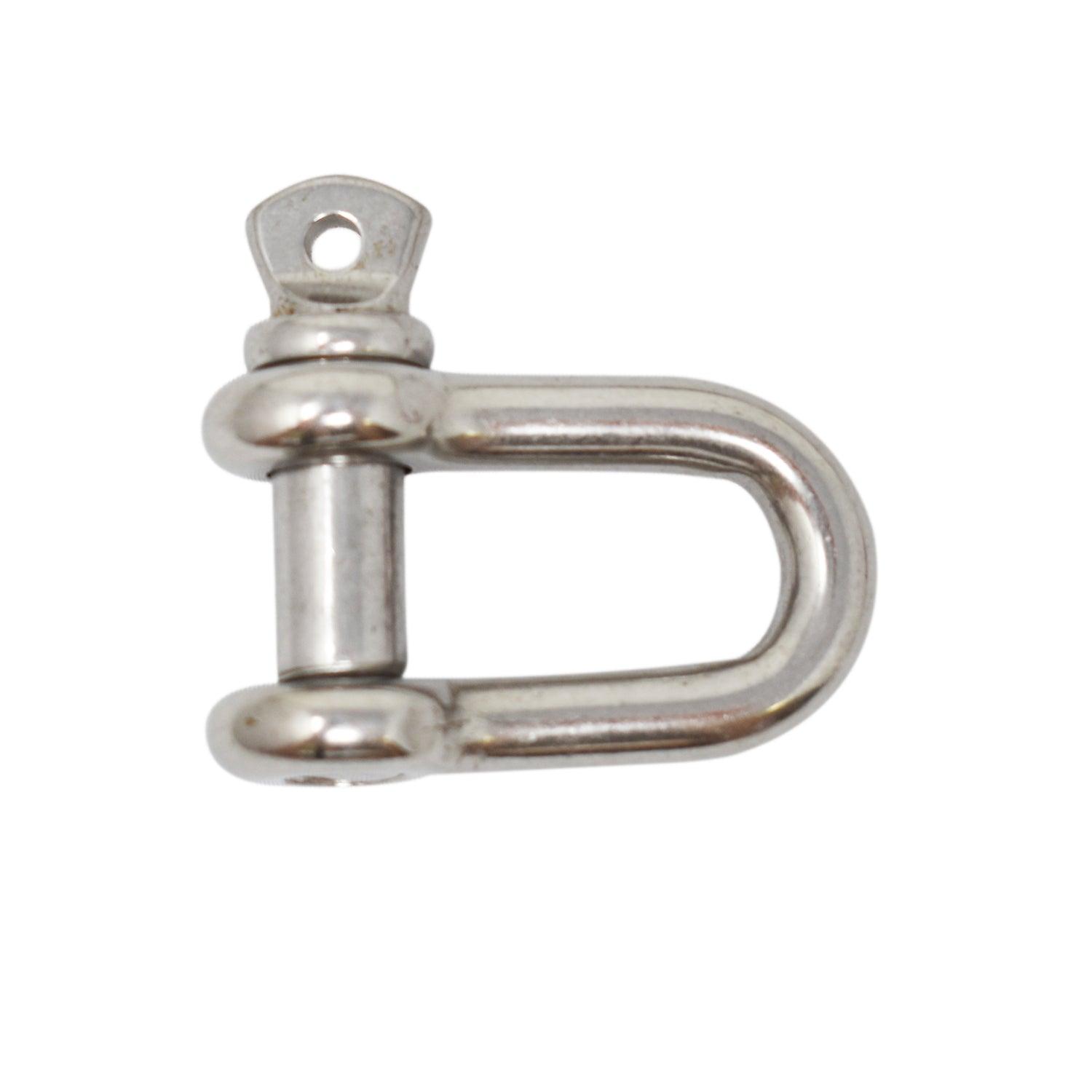 Scuba Choice Marine Grade Stainless Steel Straight/D Shackle w/Screw Pin - Scuba Choice