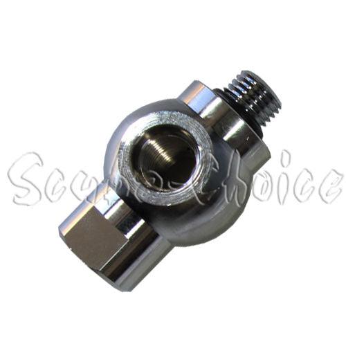 Scuba Diving 1 to 3 Adaptor A6568-011-N70 | 3/8-24 UNF-2A | 3/8-24 UNF-2B - Scuba Choice