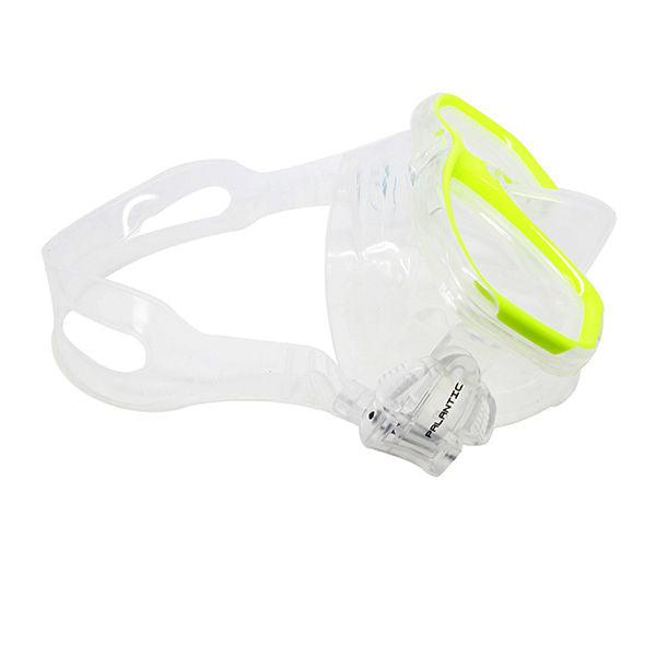 Palantic M36 Neon Yellow RX Farsighted Gauge Reader Lenses Dive/Snorkeling Mask - Scuba Choice