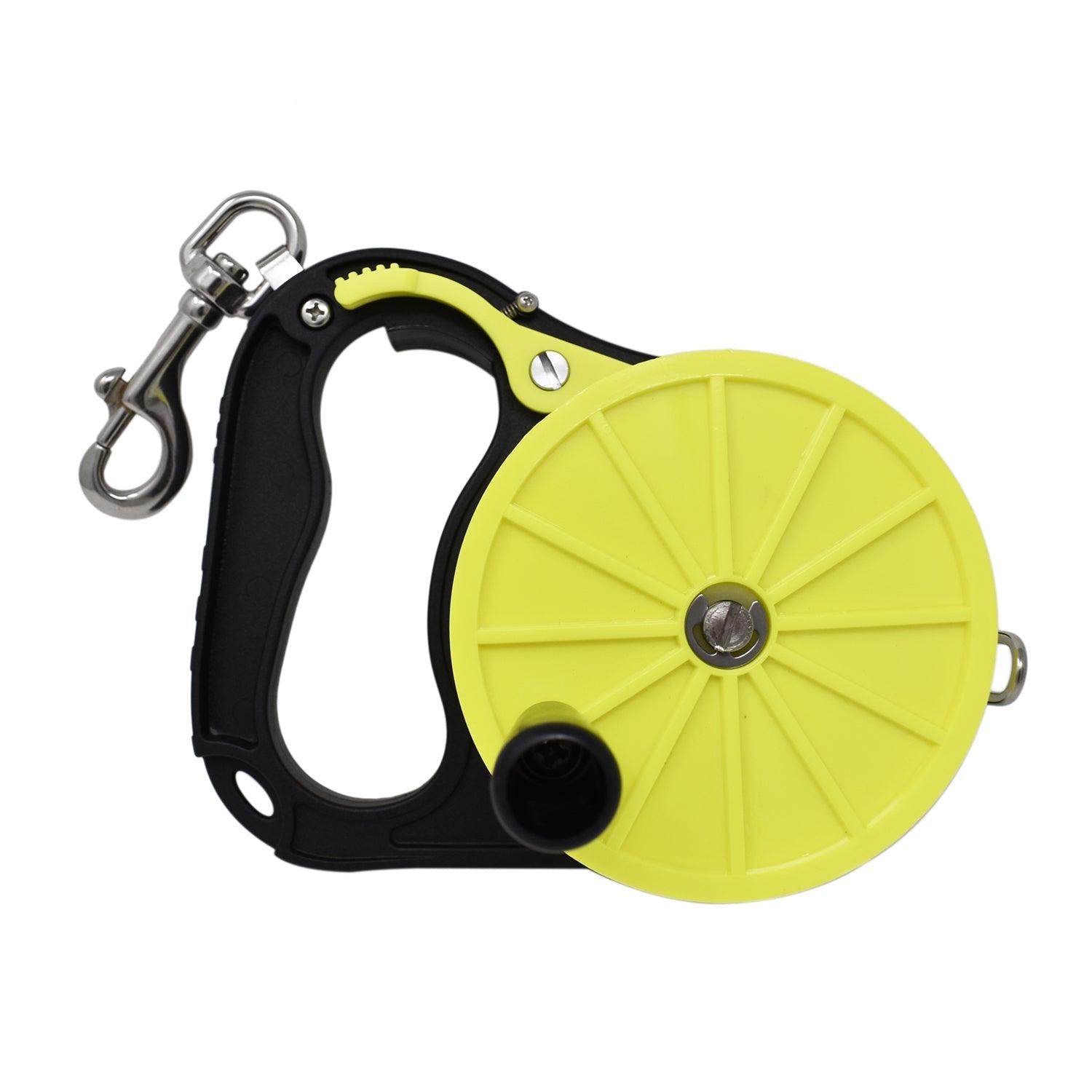 Scuba Choice 270ft Plastic Wreck Reel, Yellow - Scuba Choice