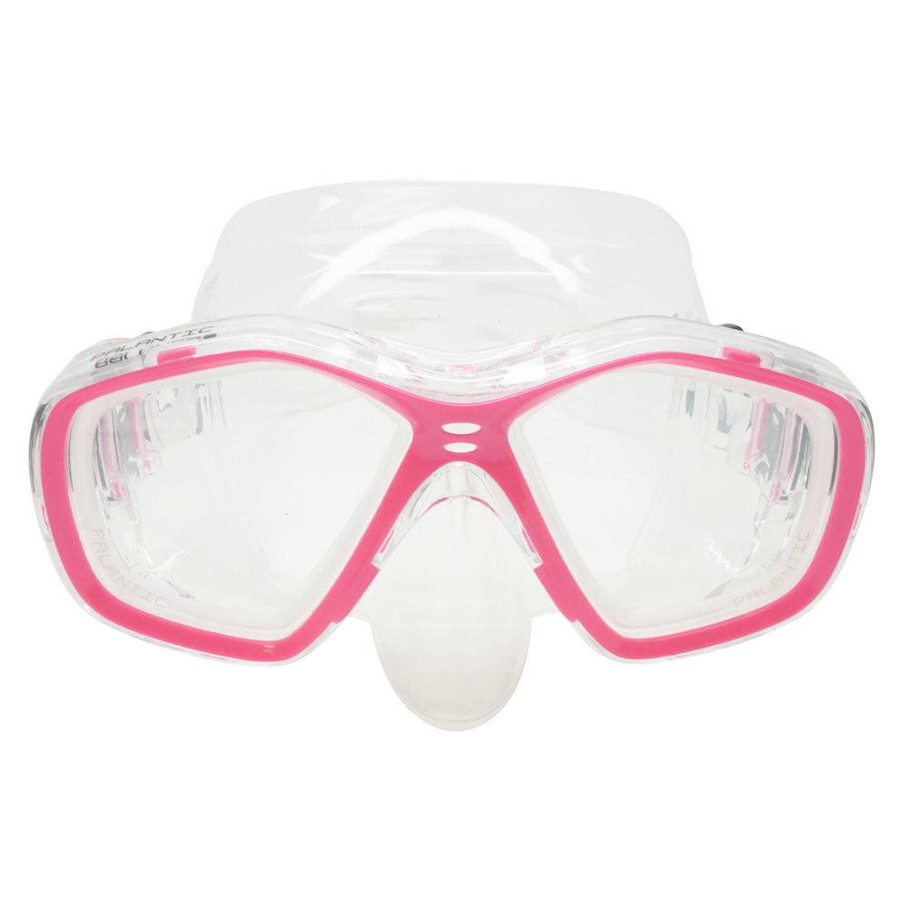 Palantic Pink Jr. Snorkeling Prescription Dive Mask & Dry Snorkel Combo - Scuba Choice