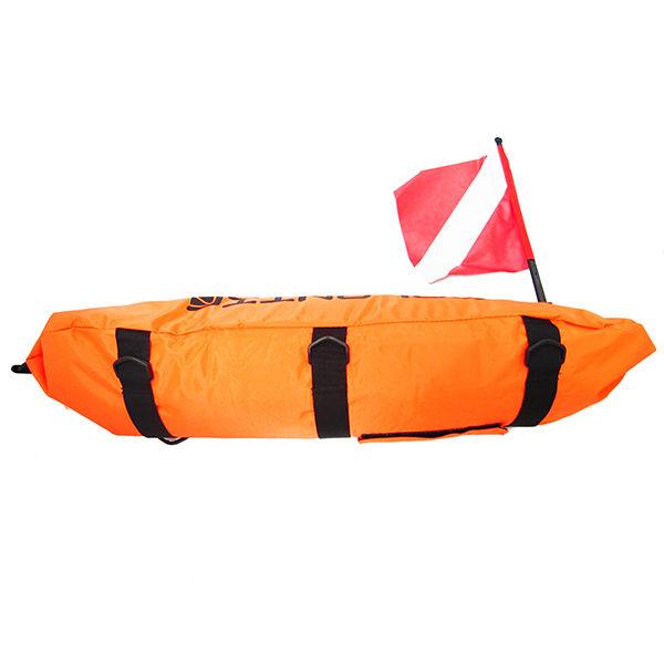 Palantic Scuba Diving Spearfishing Nylon Torpedo Float with Dive Flag - Scuba Choice