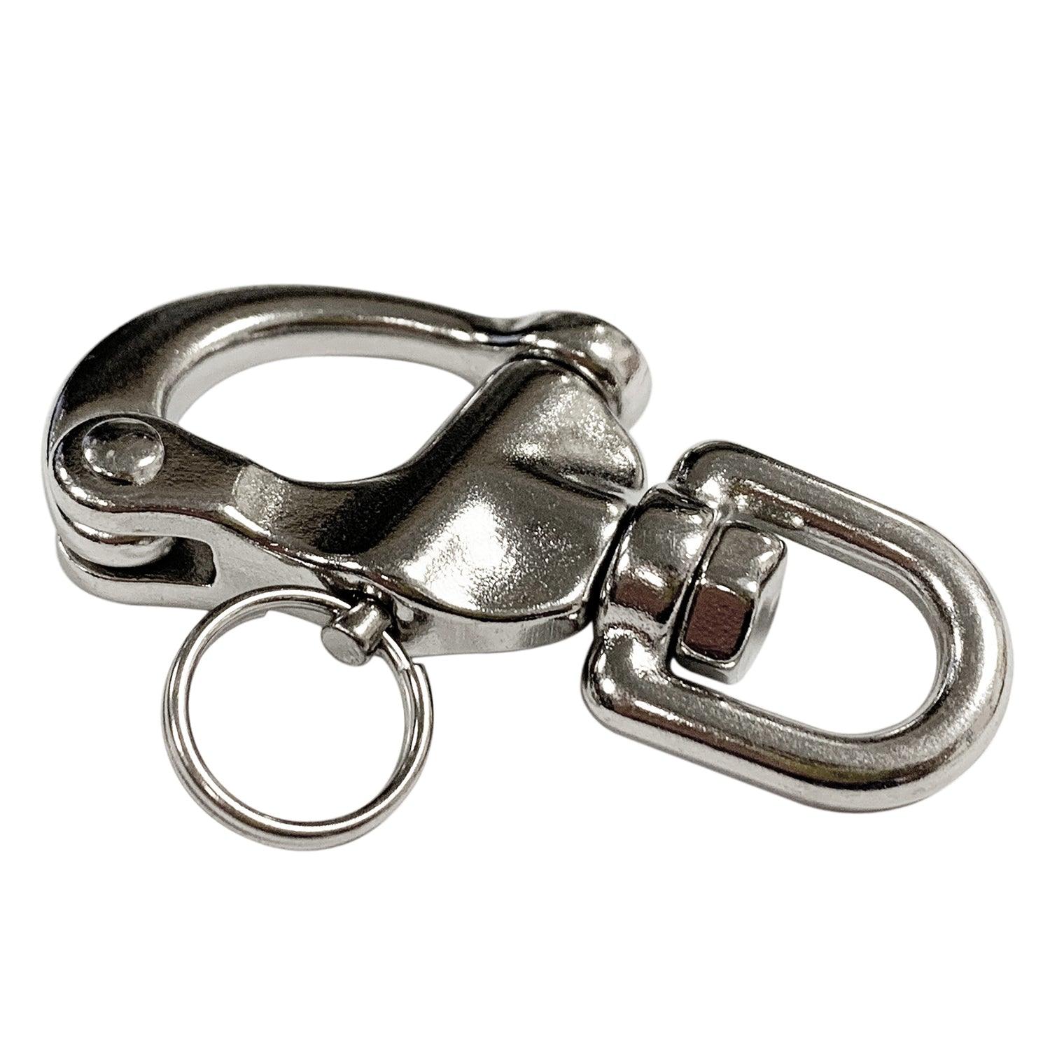 Scuba Choice Marine Grade Stainless Steel Swivel Shackle w/ Eye, 66mm - Scuba Choice