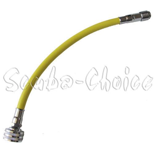 Scuba Diving 14" BCD BC Flush Wash Hose for Aqua Lung, Seaquest, Aeris, Oceanic - Scuba Choice