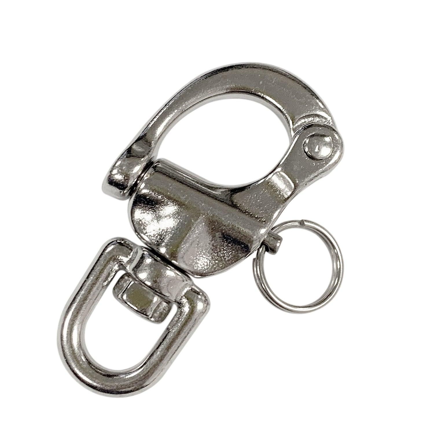 Scuba Choice Marine Grade Stainless Steel Swivel Shackle w/ Eye, 66mm - Scuba Choice