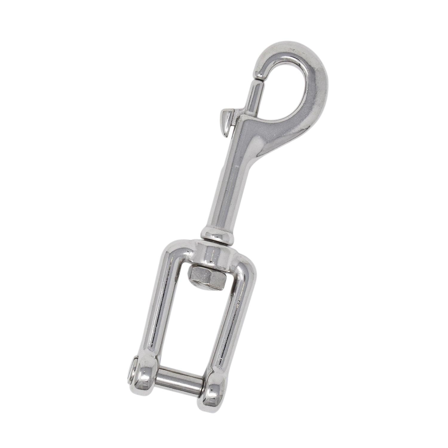 Scuba Diving Stainless Steel 316 Shackle Bolt Snap, Large - Scuba Choice