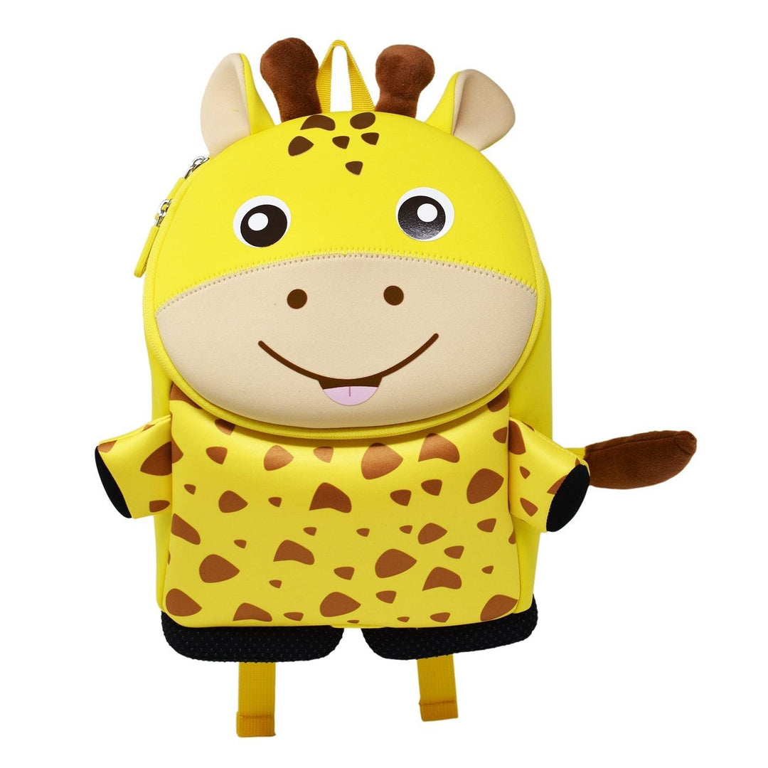 Kiddi Choice Nohoo Neoprene Yellow Giraffe Backpack - Scuba Choice