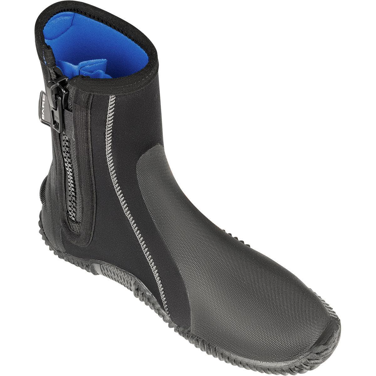 Bare 5mm S-Flex Boot, Black - Scuba Choice