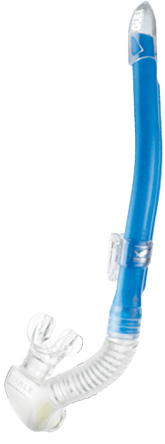 Gull Canal Stable Clear Silicone Snorkel - Scuba Choice