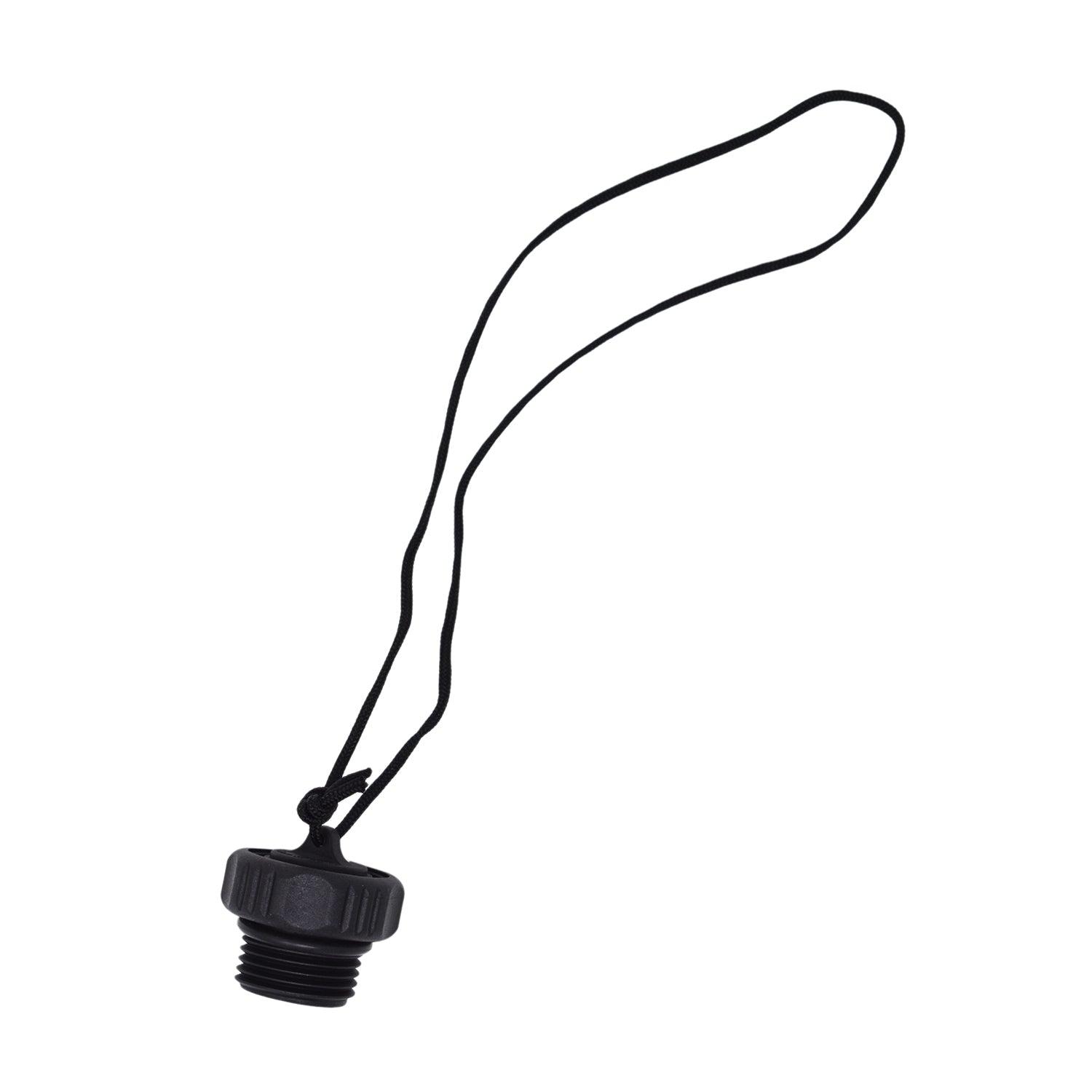 Scuba Diving Delrin DIN Tank Valve Dust Cap, Black - Scuba Choice