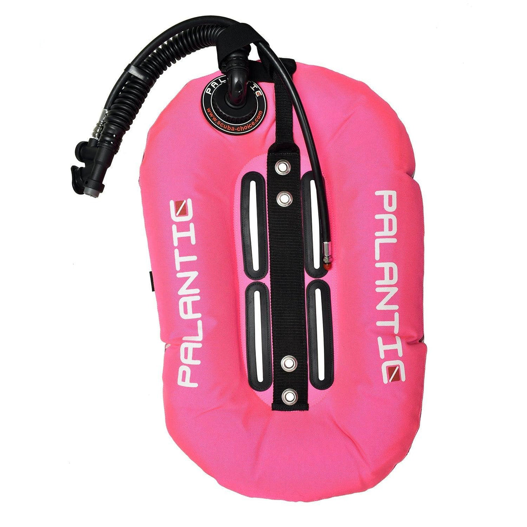 Palantic Neptune Pro Diving Donut Wing Single Tank 30lbs, Pink w/ Pink Camo Accent - Scuba Choice