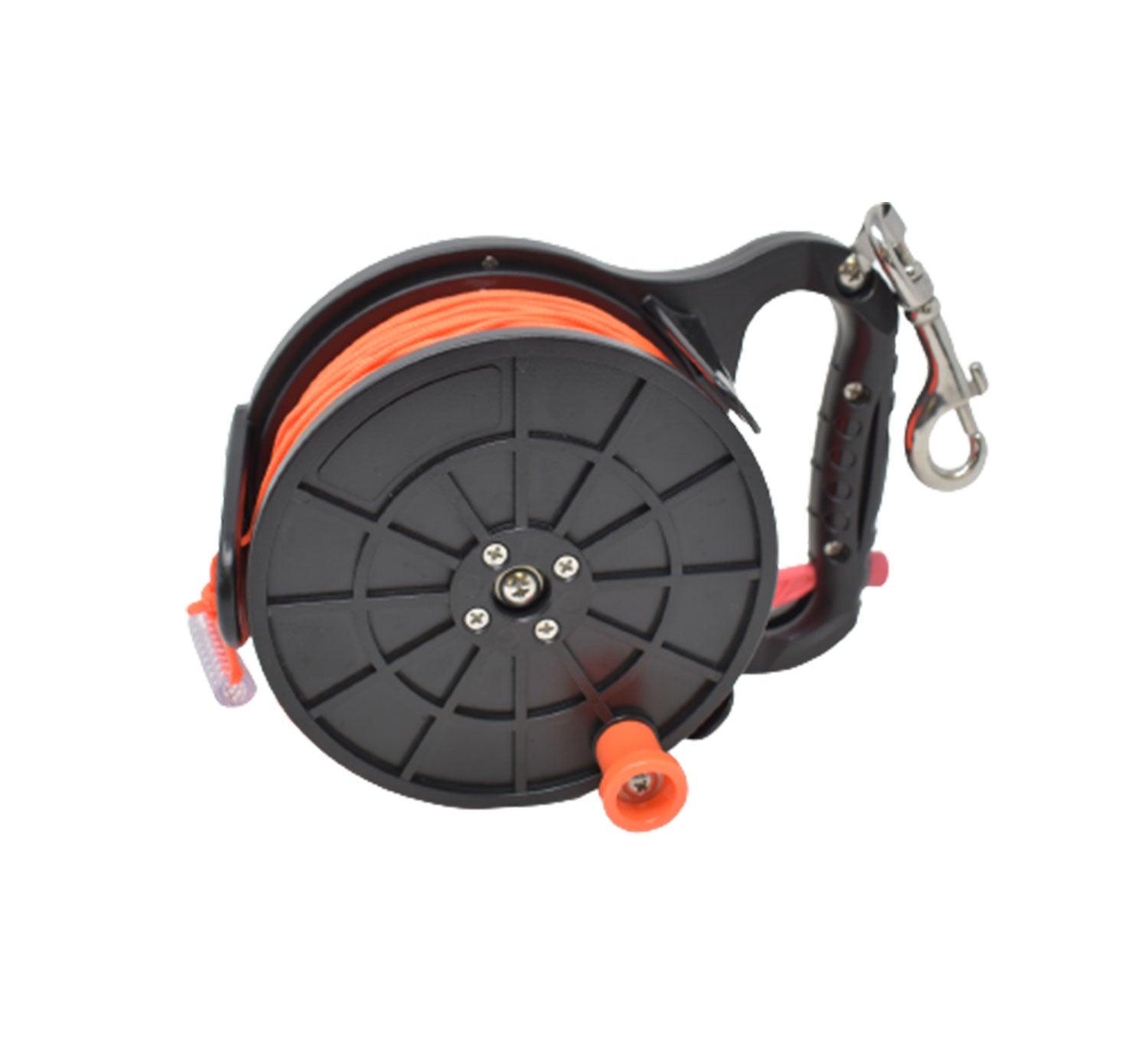 Scuba Choice Heavy Duty Dive Reel for Wreck Diving and Cave Diving, 150m - Scuba Choice