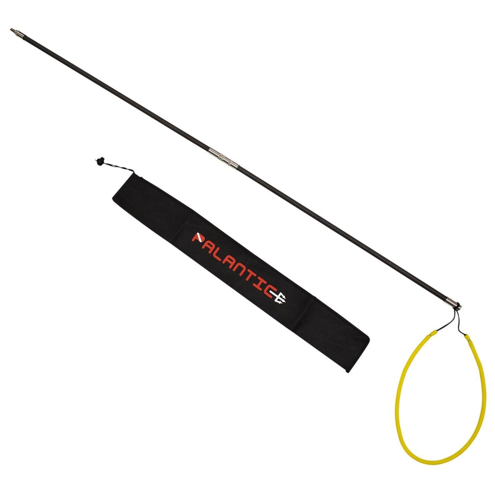 HEAVY DUTY CARBON FIBER 5' Travel Spearfishing 2-Piece Pole Spear Single BarpTip - Scuba Choice