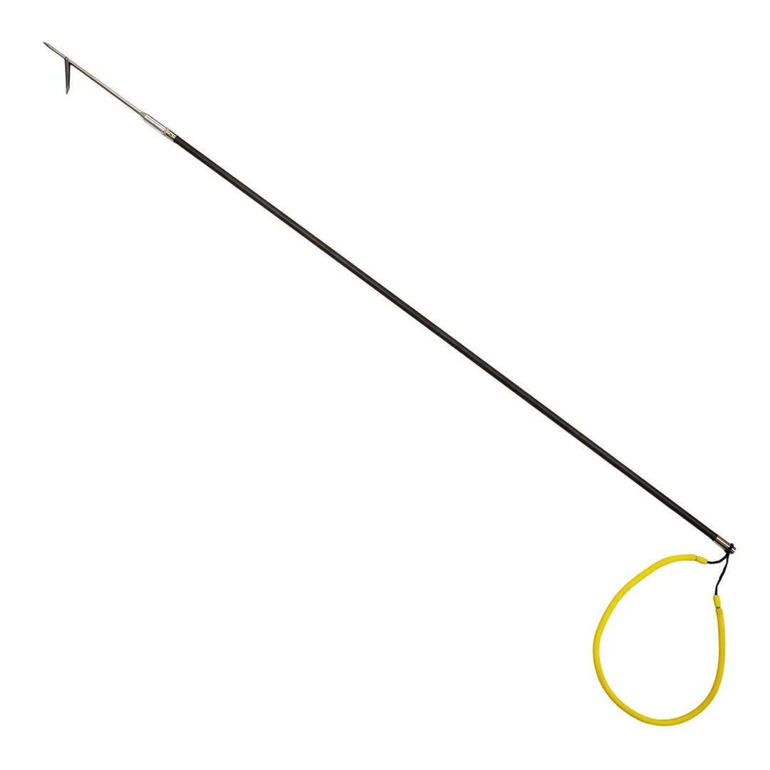 HEAVY DUTY CARBON FIBER 5' Travel Spearfishing 1 Piece Pole Spear Single BarpTip - Scuba Choice